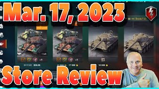 What to Buy in Store March 17, 2023 WOT Blitz | Littlefinger on World of Tanks Blitz