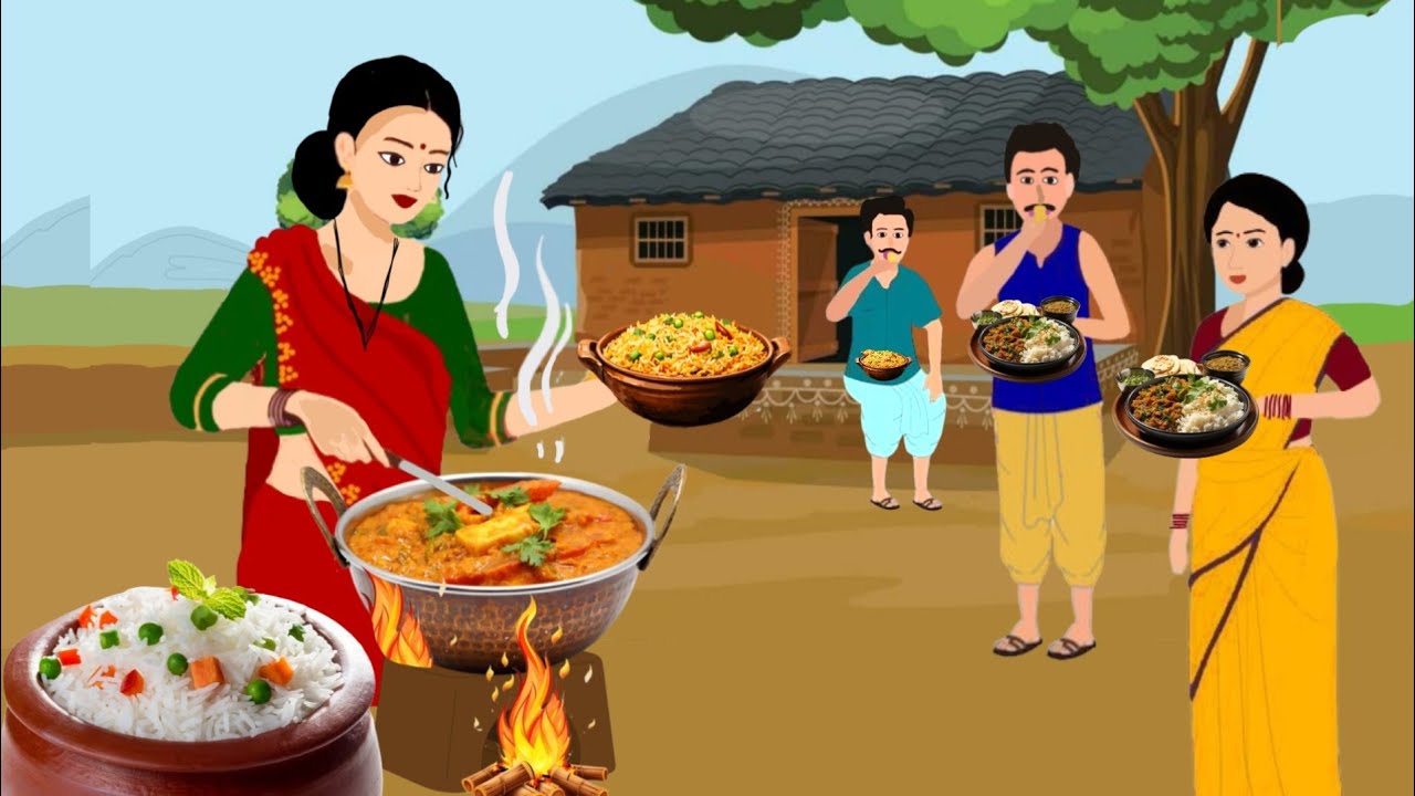 माँ का जादुई मसाला |  Moral story in hindi | Bedtime story | cartoon Moral story 