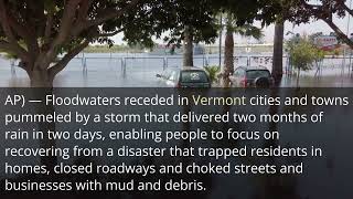 Devastating Floods Still Threatening New England.