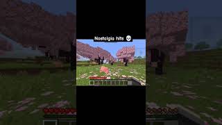 minecraft nostalgia hits 💀 #minecraft #vira l