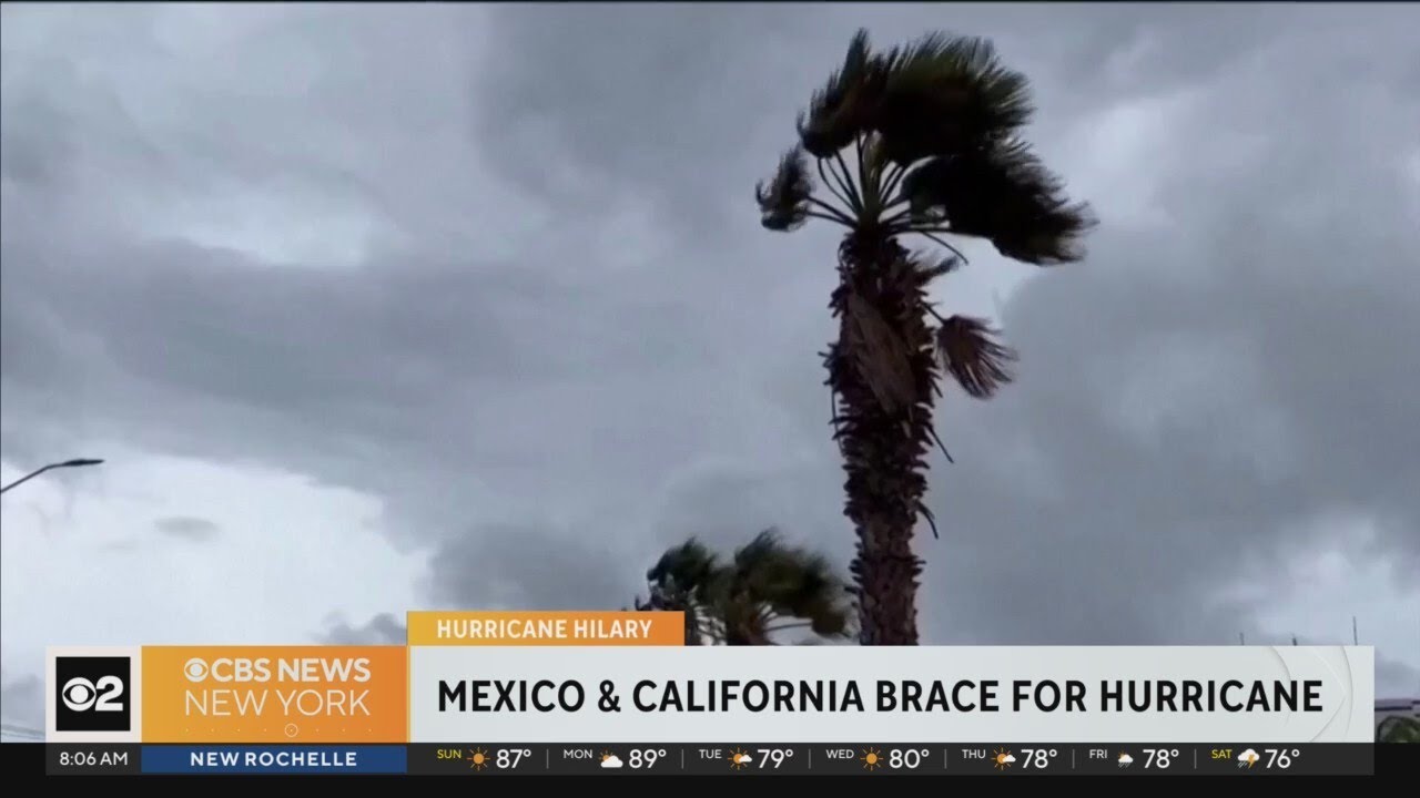Southern California bracing for Hurricane Hilary - YouTube