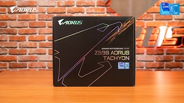 Trên tay GIGABYTE Z590 AORUS TACHYON - Bo mạch chủ dành cho ép xung