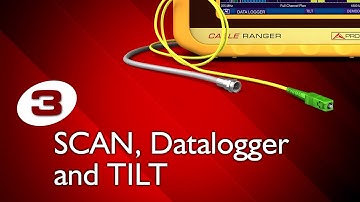 CABLE RANGER tutorial: [3] SCAN, Datalogger and TILT