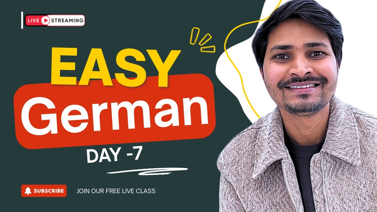 Learn German A1 Fast- Day 4 ️German Verb Conjugation Made Easy 🇩🇪 | (A1 ...
