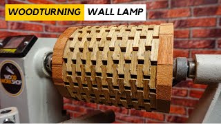 Woodturning a Wall Lamp