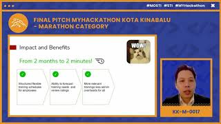 MYHackathon Kota Kinabalu Marathon Winner | eLancar