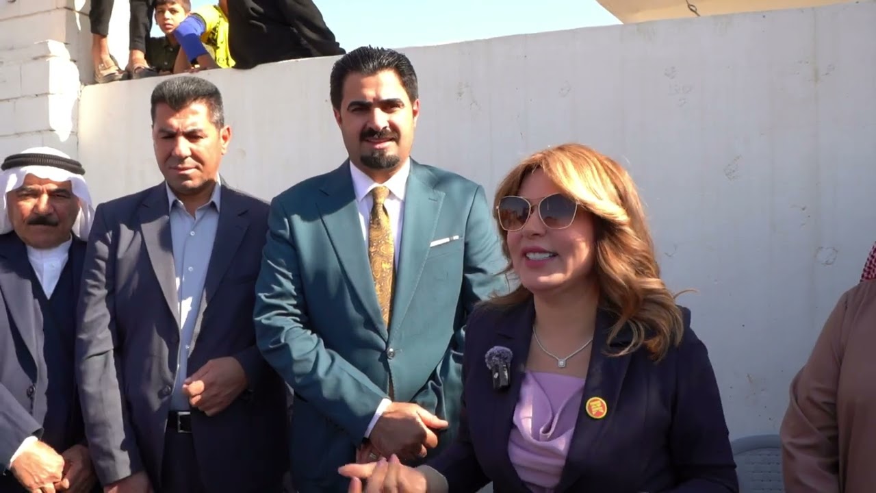 استقبال جماهيري حافل للنائب إخلاص الدليمي في قرى حسن شامي ومحور الخازر