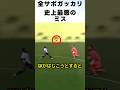 史上最悪のミスに全サポーターがガッカリした日 サッカー