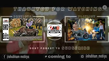 How to make outro like Technical guruji with android ! Add subscribe button !hindi  Smd editz