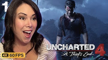 FINALLY PLAYING UNCHARTED 4!!! | Uncharted 4 Playthrough [1]