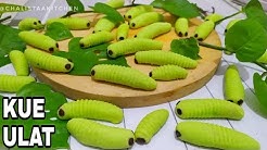 KUE ULAT DAUN CUMA 3 BAHAN - KUE LEBARAN PALING GAMPANG - Durasi: 7.22. 
