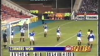 Rangers - Levski. Levski - Rangers. EC-1993/94 (3-2, 2-1)