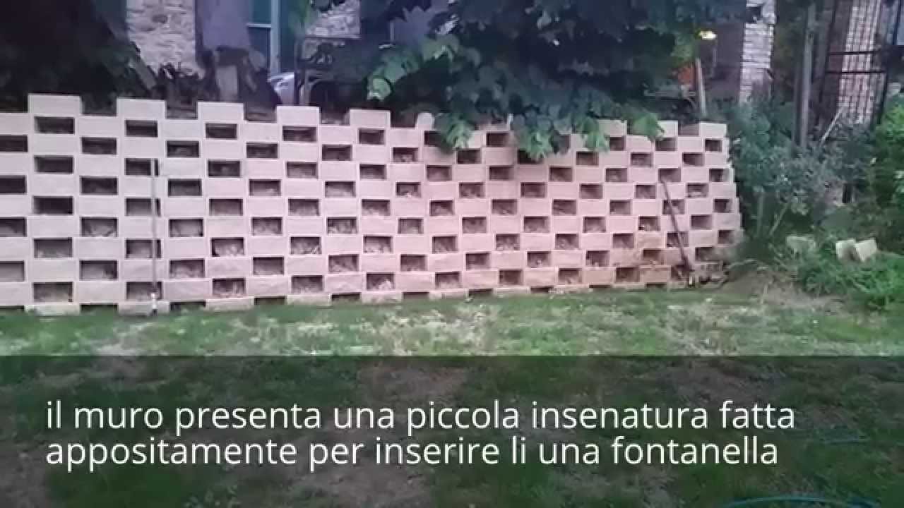 Come costruire un muro di contenimento con il sistema splitflower ...