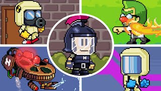 Dan the Man: Action Platformer - special events - Final Boss With King's Guards .