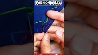 Easy Punch Embroidery for Beginners | Hand Embroidery Step by Step Tutoria#shorts #viralvideo