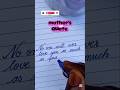 Unique handwriting practice by ball pen || #cursivehandwriting #youtubeshorts #art