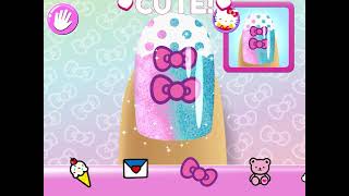 Hello kitty nail salon screenshot 4