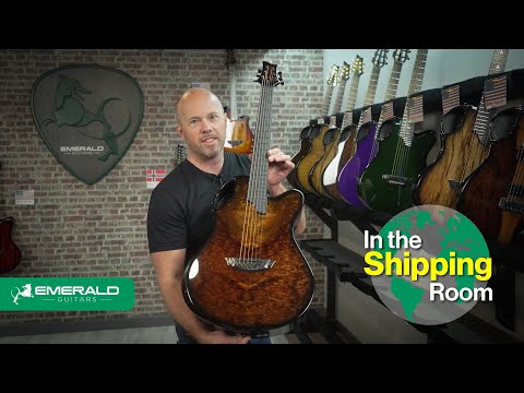 Emerald Guitars Shipping Video - 3rd May 2024 #customguitar