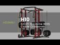 Syedee x er kang smith machine with cable crossover h10  assembly