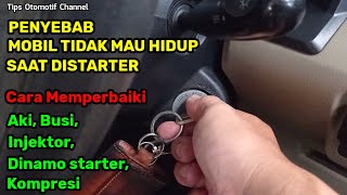 PENYEBAB MOBIL TIDAK MAU HIDUP SAAT DISTARTER I PENYEBAB MOBIL TIDAK BISA DISTARTER