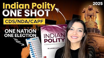Polity Most Expected Topics for All Exams | NDA CDS CAPF UPSC AFCAT 2025 | Defence exam