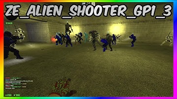 CSGO ZOMBIE ESCAPE ON GFL | Alien Shooter