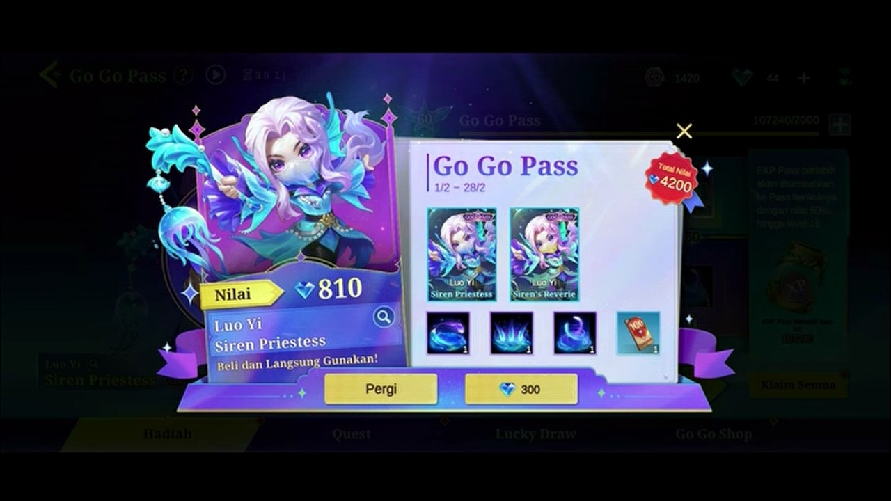 Go Go Pass February 2026 - Magic Chess: Go Go