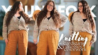 YoungFolk Knits Podcast: StepbyStep Cardigan, Colorwork and Knitting A Dress {Bee Update}