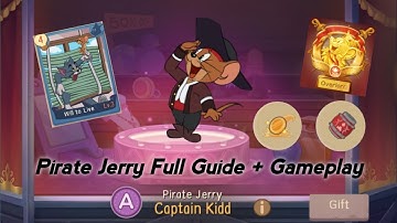 Tom and Jerry Chase (S2) - Overlord Pirate Jerry Full Guide + Gameplay !