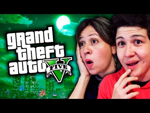 JUEGO GTA 5 con MI MAMÁ! Grand Theft Auto V - GTA V Mods