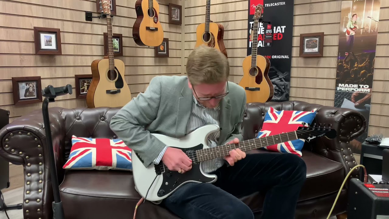 Fender Boxer Series Stratocaster Demonstration With James From Rimmers Music