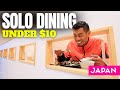 Best Solo Dining Japanese Restaurants in Tokyo (Under $10!)