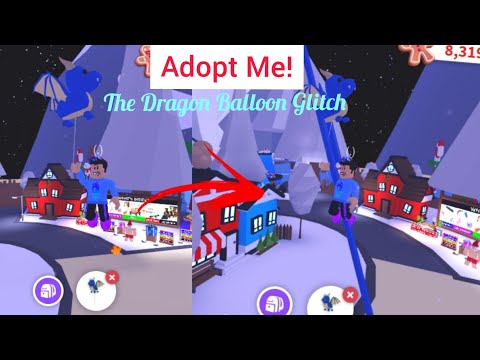 The Dragon Balloon Glitch in Adopt Me! Random Hack