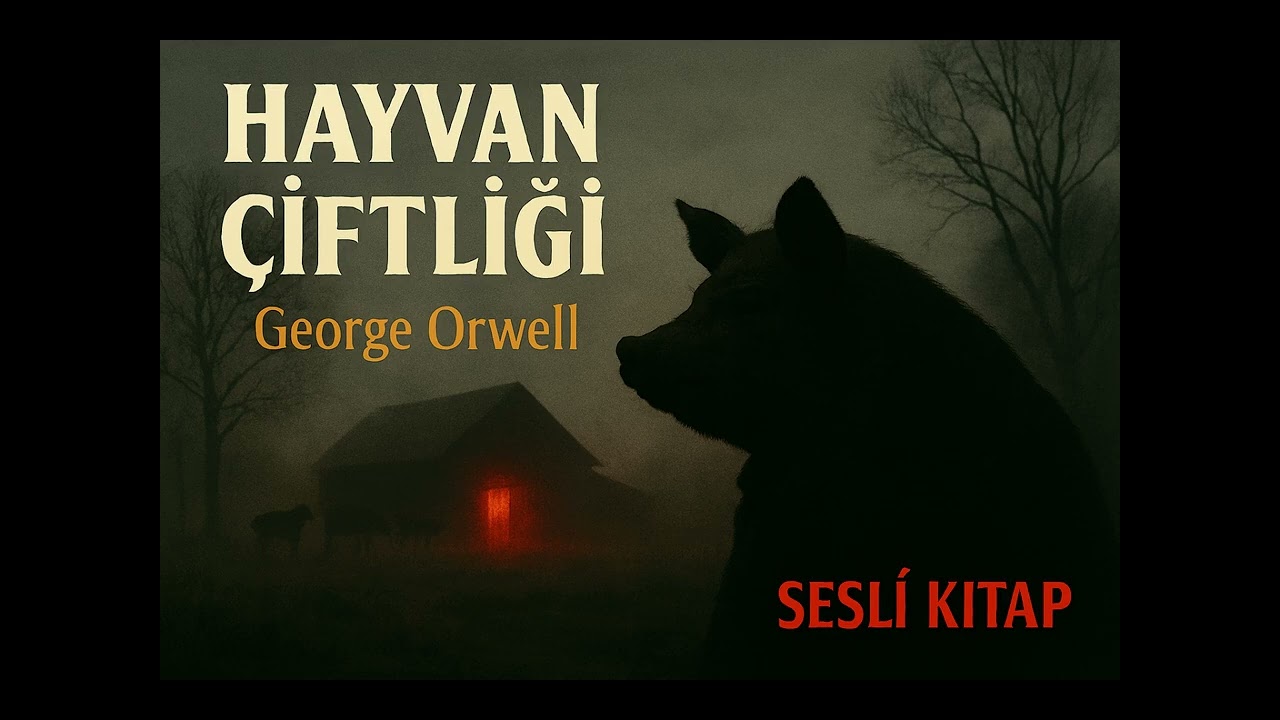 GEORGE ORWELL - HAYVAN ÇİFTLİĞİ - SESLİ KİTAP TEK PARÇA #georgeorwell #hayvançiftliği #seslikitap