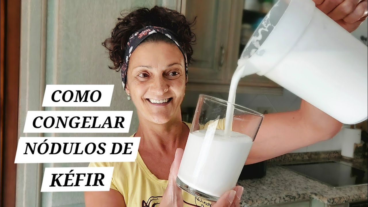 CONGELAR/DESCONGELAR  NÓDULOS DE KÉFIR  🥛 || {NUSKA}