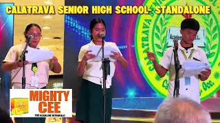 CALATRAVA SENIOR HIGH SCHOOL STANDALONE - 1st K5 NIR DTX500 Radio Broadcasting Competition 