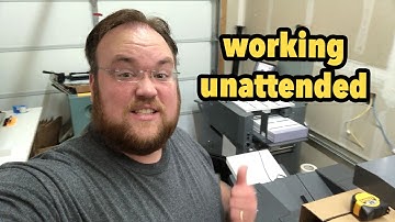 Unattended production - vlog 266 - Print Shop Updates