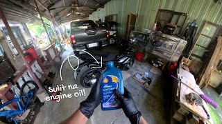How to Change Oil Sniper 155 | Shell Advance Long Ride | Full Tutorial