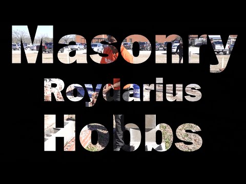 Roydarius Hobbs - Thomson High School Masonry