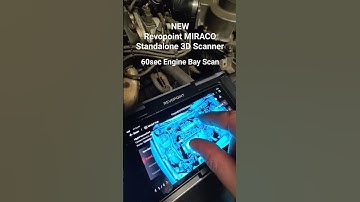 60 sec Engine Bay 3D Scan using the new Revopoint MIRACO