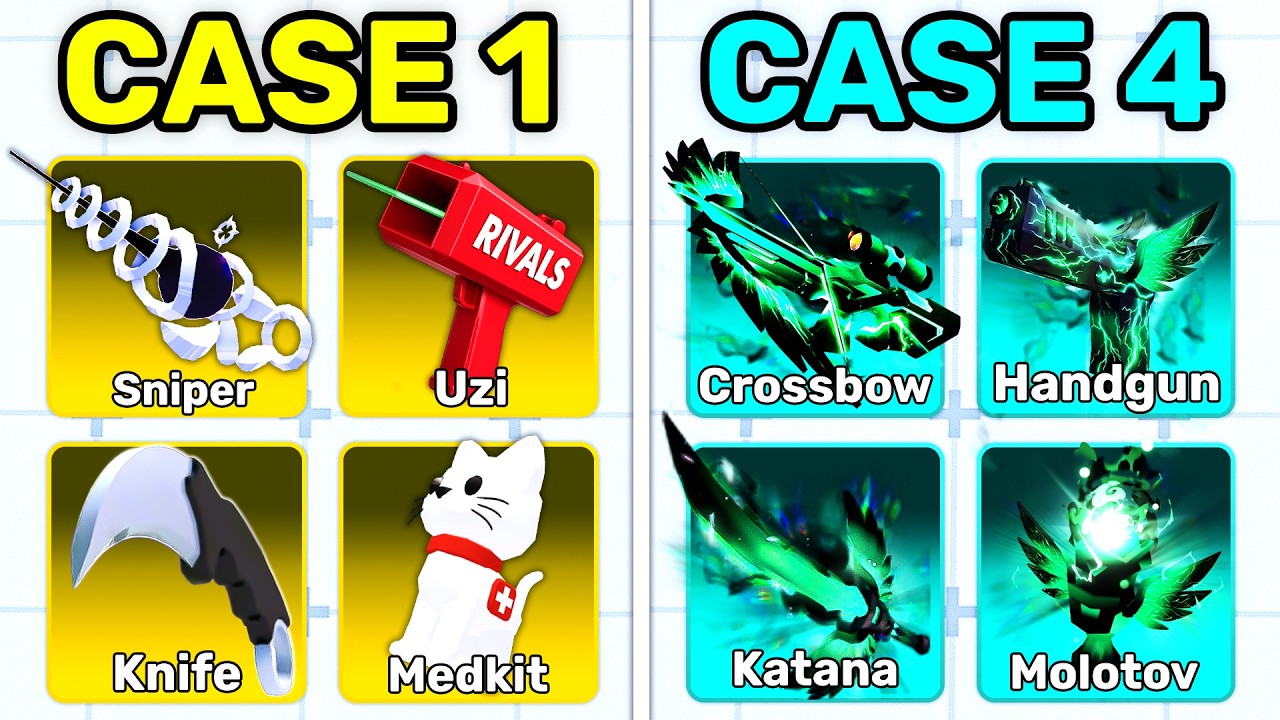 Rivals but SKIN CASES Pick Your Weapons!