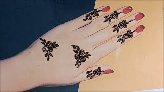 Easy & Simple Mehndi Design