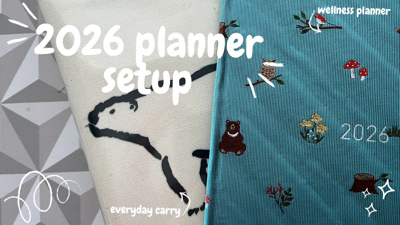 2026 Setup Flip | Sterling Ink | Hobonichi Weeks