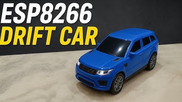 ESP8266 DRIFT CAR(With Extra Features)