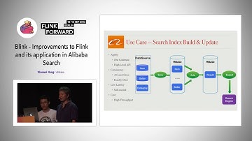 Flink Forward 2016: Xiaowei Jiang - Blink: Improvements to Flink & its application in Alibaba Search