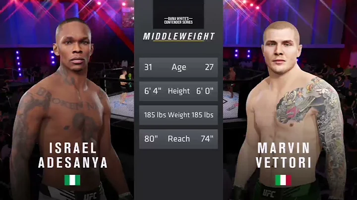 UFC 263 ADESANYA vs VETTORI 2 FULL FIGHT