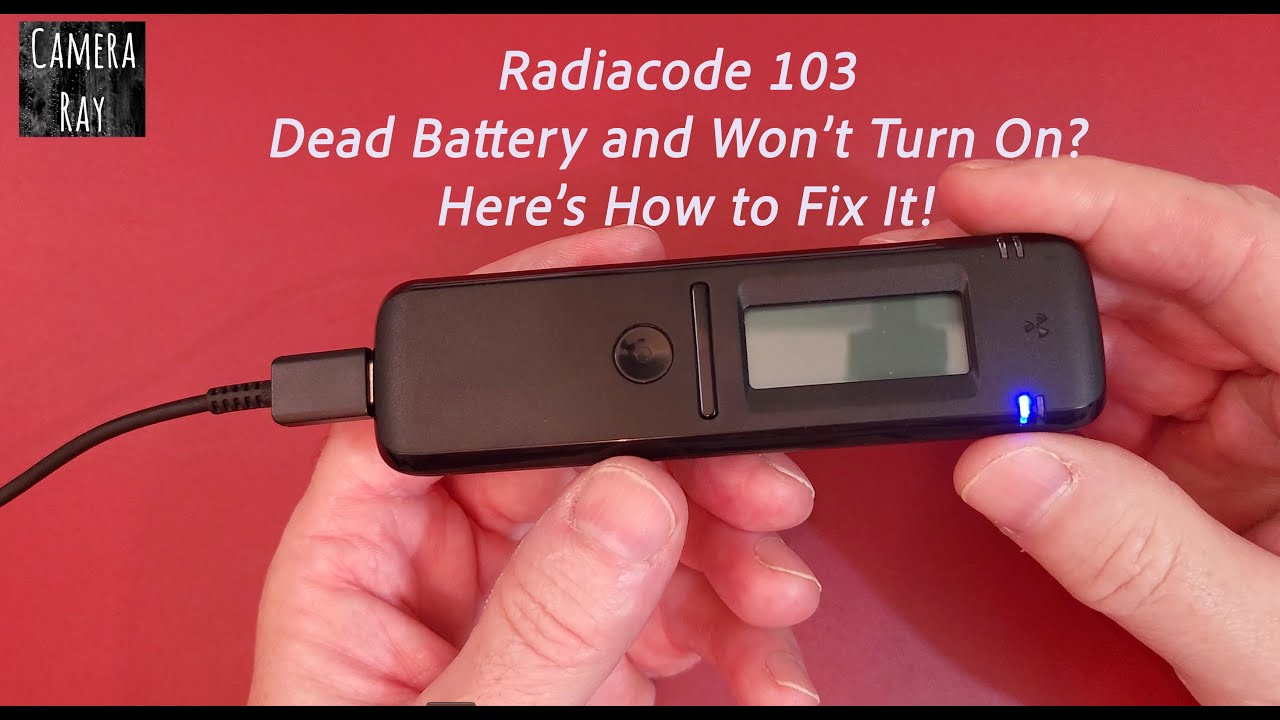 Radiacode 103 Dead Battery and Won’t Turn On? Here’s How to Fix It ...
