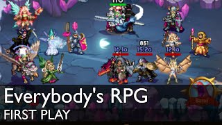 모두의 알피지(Everybody's RPG) - FIRST PLAY screenshot 2