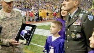 Minnesota Vikings Honor Hometown Hero