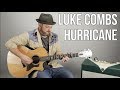 Luke Combs "Hurricane" Guitar Lesson - Country Guitar Lessons (Easy)